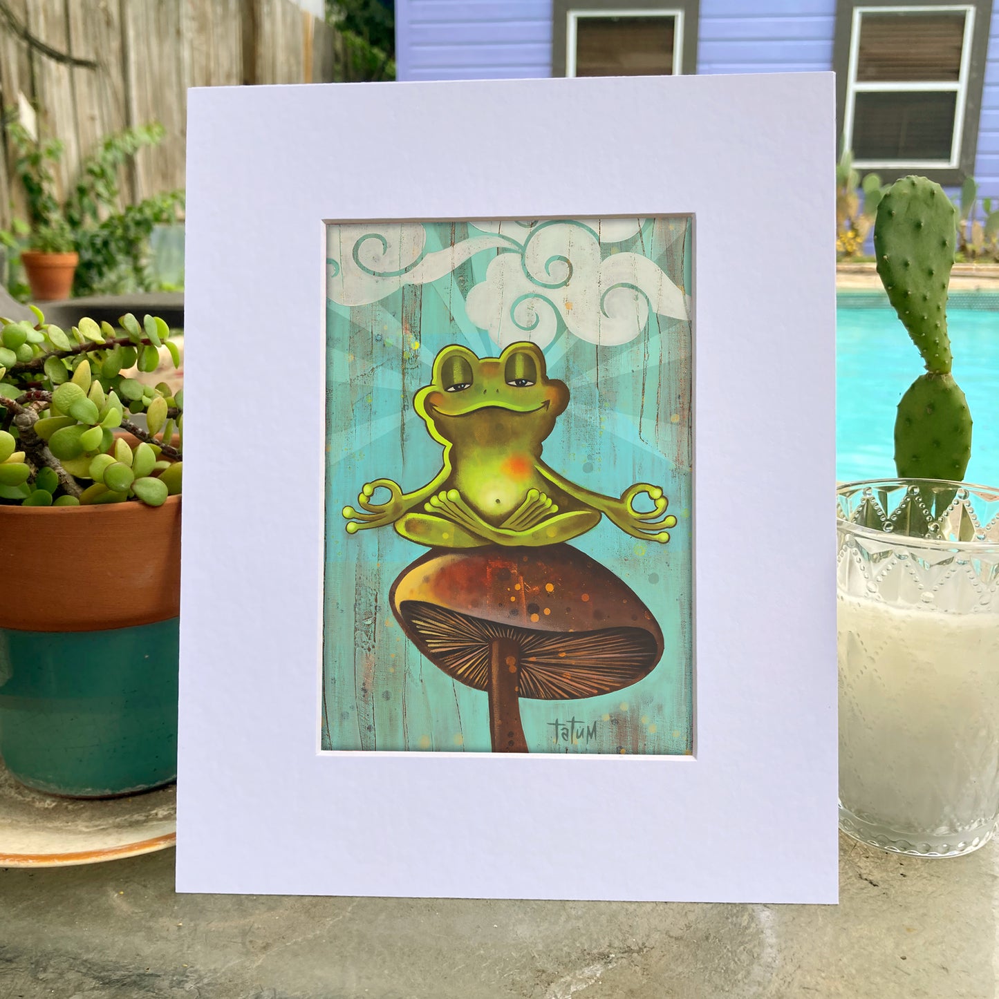 In a Good Place Lithograph Print
