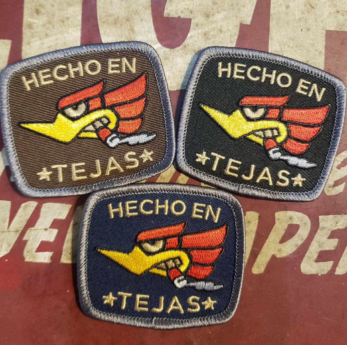 Señor Horsepower Patch (Hecho en Tejas)